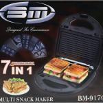 Appareil à snacks multifonction 7 en 1 BM Satellite BM-9170