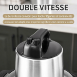 Hachoir à viande électrique à double vitesse 6L King Style - T DLG0