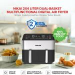 Friteuse à air multifonction Nikai 8,4L