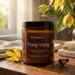 Bougie à la cire de soja, ylang-ylang WUTAMU