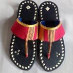 Sandales en sahare pour femme, noir - by Djae