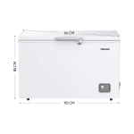 Congélateur NIKAI 320 L