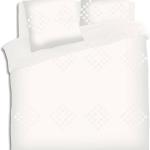 Parure de lit en coton tufté Ivoire 240*220 cm